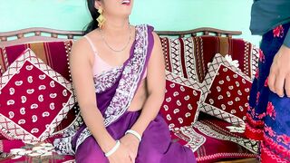 Indian Desi Bahu Enjoying Sex Moments With Sasur In Bedroom Full Hindi Audio