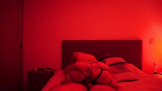 After office with my coworker - she rides me and moans a lot