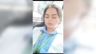 HORNY DESI GF FUCK IN BUS / TELEGRAM @leakvideo019