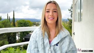 Ashlyn Angel- Tiny Blonde Slut Is A Complete Exhibitionist