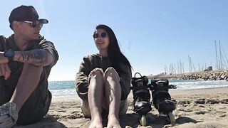 Cheating Girlfriend FUCKS Stranger In PUBLIC Bathroom!