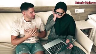 Hot Muslim Slut Kept Our Lesson Completely Haram