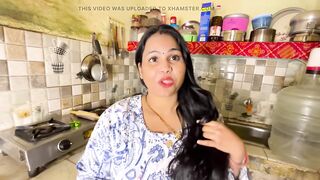 After Wife Said No to Sex, Husband Pounds Saas in the Kitchen Taboo Hard Fuck!