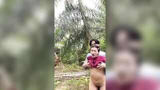 Thai Village Girl Fucking In Her Backyard