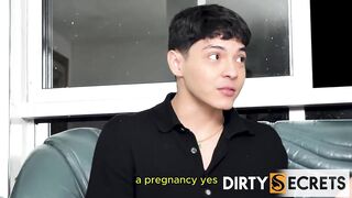 PART 1: HANNAH FUCKS A HANDSOME GUY WHILE HER STEPDAUGHTER DEEPTHROATS HIS COCK AND DRAINS HIS CUM.