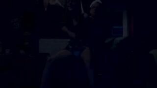 Dad Has Sex With His 18-year-old Stepdaughter Who Wears Glasses And Makes Him Ejaculate Quickly.