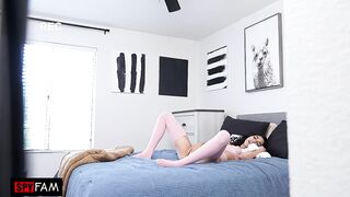 Reina Rae Begs Stepdad To Stuff Her Tight Fuck Hole