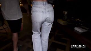 Angie Lynx Fucking An Old Man At The Tradeshow