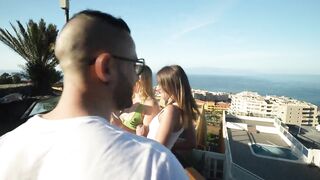 Hot french girls fucking in Tenerife