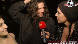 Street casting with young german teen July Johnson