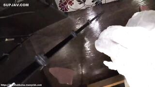 Young Japanese Blonde 19 Creampie