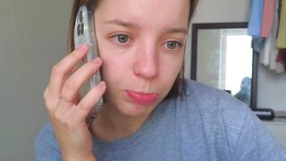 Petite Blonde Teen Pussy Tease