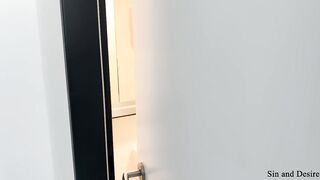 Stepmom shares bed with stepson, everything gets out of control at the hotel