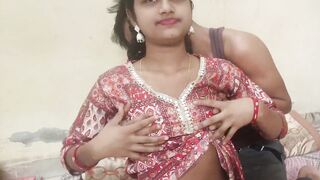 Desi Girlfriend Boyfriend Romantic Reunion After Few Days - Intimate Moments in His Room