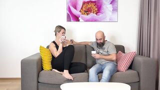 Step-Daughter Wants To Test Her New Long Dick Stepdad