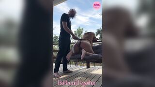 BDSM Amateur: Beautiful Big-ass Girl Gets Belt and Hand Spanking (Full Version)