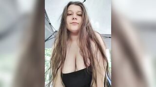 Dad titty fucks daughter and surprises her w/BBC