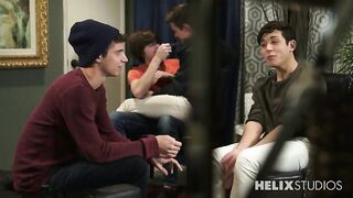 Gays have sex after a party.Adrian Rivers ????