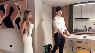 The guy who showed me the apartment left my pussy full of cum! - Ambar Prada