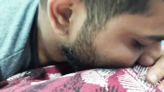 Ass kiss romance , Malayali girl hot ass kiss with romance in nighty