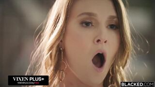 Blacked Avery Shares Her BF's Big BBC with Bestie Ashley