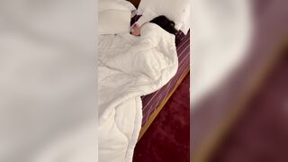Hotwife Wakes Him Up with Her Ass and Pussy