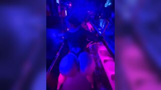 Bimbo Working Her Huge Fake Ass