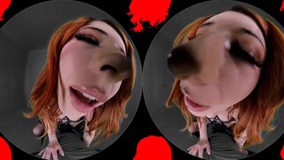 Onyx Reign Wastes No Time At All Making Herself Comfortable For Fucking You