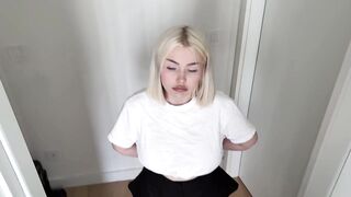 Broken air conditioner and her big wet are a good reason to have sex!