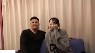 Japanese Hottie Gets Creampies By A BBC