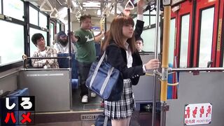 Japanese Teens Get Fucked On The Bus