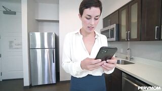 Short Haired Milf With Beautiful Tits