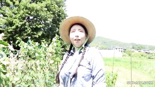 ISD 157 Tsukino Yayoi Frustrated Farmer Finds Climax