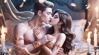 Desi Couple Ki Full Night Passion – Gold Jewelry Mein Sexy Bhabhi Aur Muscular Husband Ka Hot Bedroom Romance