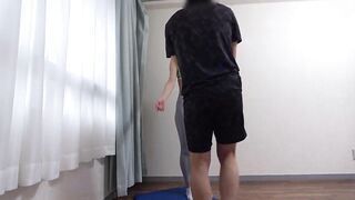 Part 4 [Completely Private Room] Leading to Ejaculation with Close-Up Service... Ah! Muscle Training Echman Vol.2