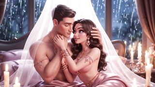 Desi Couple Ki Full Body Romance – Gold Jewelry Wali Bhabhi Aur Muscular Husband Ka Hot Bedroom Passion