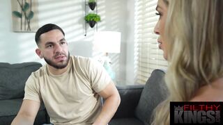 Filthy Taboo - My Blonde Big Tittied Stepsister With My Ex So I Fucked Her Good - Lolly Dames