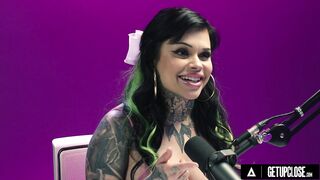 UP CLOSE - How Women Orgasm With Busty Tattooed Babe Xwife Karen! INTENSE HITACHI ORGASM! FULL SCENE