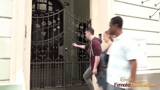 Big Tits White Girl Craving A Black Cock And He Could Not S...