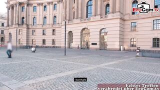 Spectacled Eva Engel Dates Fit Man