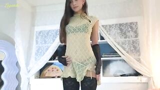 S T E L L A R O S E Pretty Girl Squirt In Sexy Lingerie