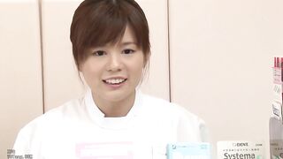 (Reducing Mosaic) Sorry For My Big Breasts Dental Hygieniststrainersnursesthe Rts Who Are Fd To Hold The Erect Penises They Accidentally Caused By Their Breasts Touching Men At Work Are Too Sensitive To Refuse Workplace Sex VOL.1 - Chitose Saegusa
