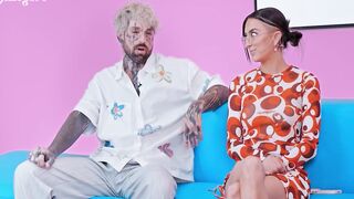 Taking A Huge Cock -