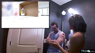 HazelHeartXXX Does The Taste Game And Gets A Creampie As A Reward