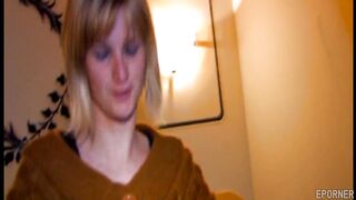 Blonde Girl Takes Cock In Ass