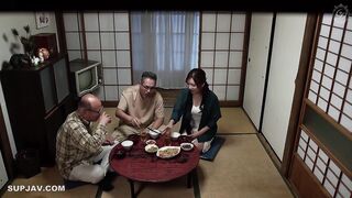 A Married Woman Indulges In A Week Of Intimacy With Her Two Brothers In Law At A Hot Spring During Her Hometown Visit. Haru Hibi