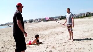 Sexy girl Terry Kemaco sucks a massive dick then gets both holes stuffed (Samia Christal)