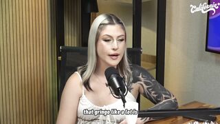 Big-pussy Blonde Opens Up And Reveals Sexual Goals On The Podcast