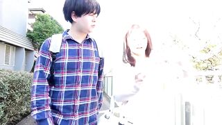 Asian woman enjoys threesome