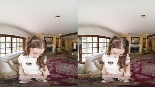 You Caught Your GF Leana Lovings Masturbating And Realized She Is Dirty As Heel